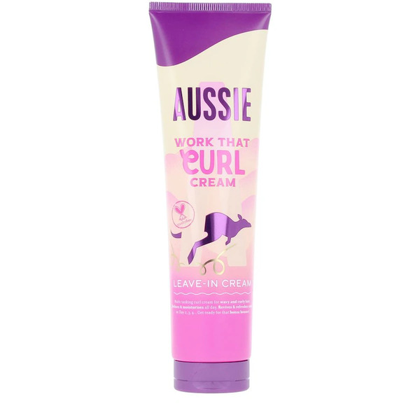  Aussie Aussie Work That Curl Krem Bez Spłukiwania Pianki Do Włosów 160 Ml 