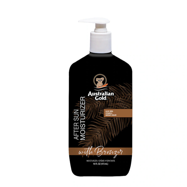  Australian Gold Aftersun Moisturizer With Bronzer - NowoŚĆ! Balsam Po Opalaniu Z Bronzerem Po Opalaniu 473 Ml 