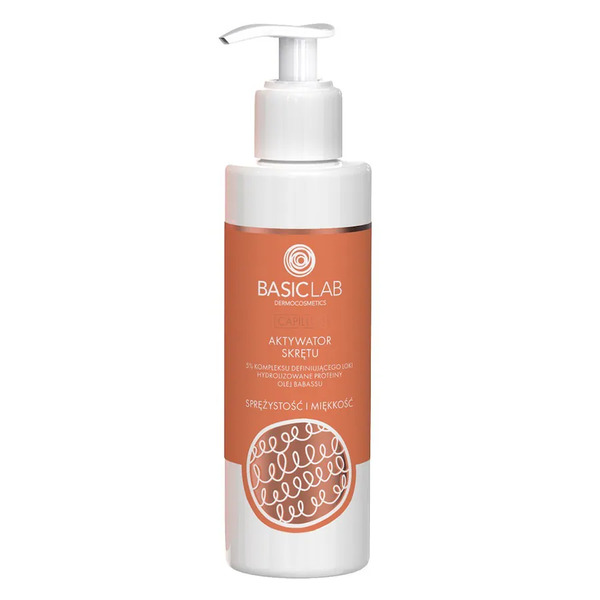  Basiclab Basiclab Capillus Aktywator Skrętu 200 Ml Odżywki Do Włosów 