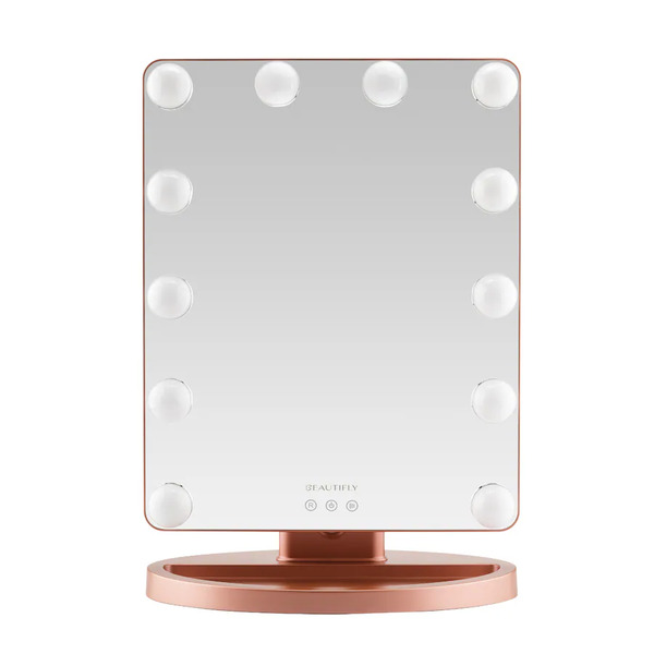  Beautifly Glamourvue Mirror Lusterka Kosmetyczne 1 Ct 1 Szt. 