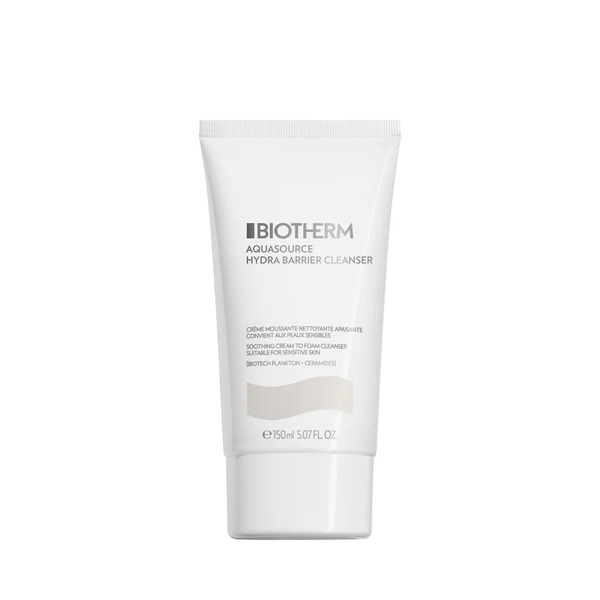  Biotherm Biotherm, Aquasource Hydra Barrier Cleanser, Pianka Do Mycia Twarzy Z Bio-ceramidami Wzmacniająca Barierę Ochronną Skóry Żele Do Mycia Twarzy 150 Ml 
