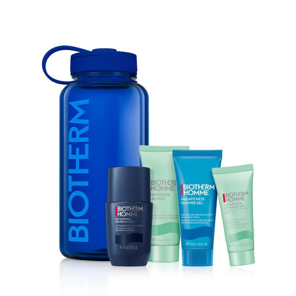  Biotherm Homme Aquapower Biotherm Power Drop For Men, Zestaw Kosmetyków Dla Mężczyzn. Pielęgnacja Ciała 1 Ct Męskie 