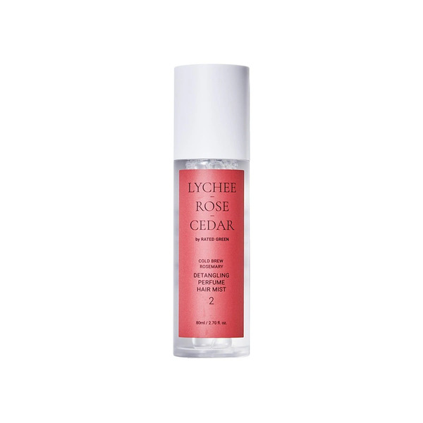  Brands Rated Green Perfumowana Mgiełka Do Włosów Ułatwiająca Rozczesywanie Lychee-rose-cedar 80ml Spraye Na Odrosty Damski 