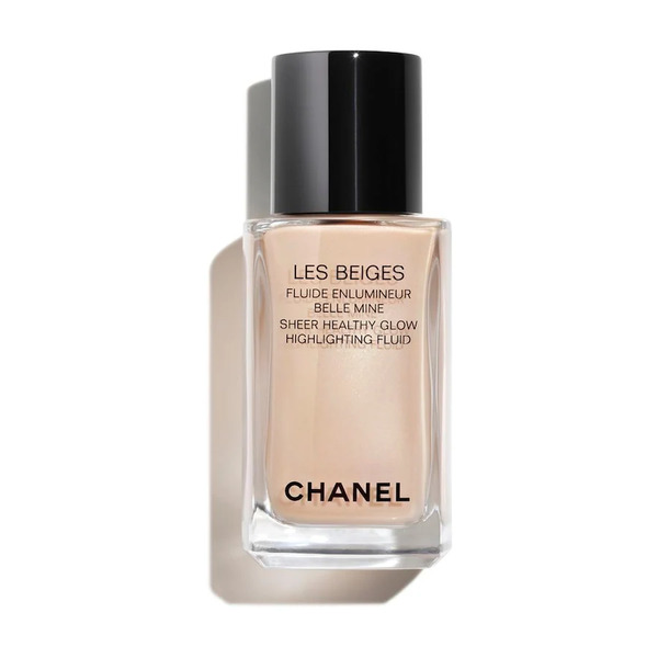  Chanel Les Beiges Highlighting Fluid RozŚwietlacz We Fluidzie ZapewniajĄcy Promienny Zdrowy Blask. Do Twarzy I CiaŁa Rozświetlacze 30 Ml Pearly Glow 
