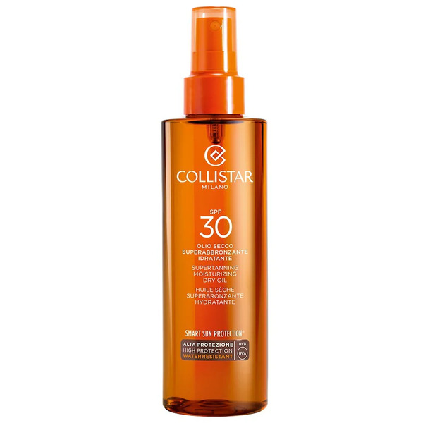  Collistar Abbronzatura Perfetta Supertanning Moisturizing Dry Oil Spf 30 Ochrona Przeciwsłoneczna 200 Ml 
