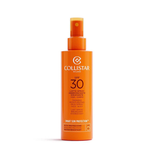  Collistar Sun Care Przyspieszające Opalanie Nawilżające Mleczko Do Twarzy I Ciała Spf 30 Ochrona Przeciwsłoneczna 200 Ml 