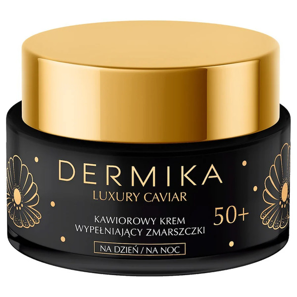  Dermika Luxury Caviar Kawiorowy Krem Wypełniający Zmarszczki 50+ Dzień/noc Kremy Przeciwzmarszczkowe 50 Ml 