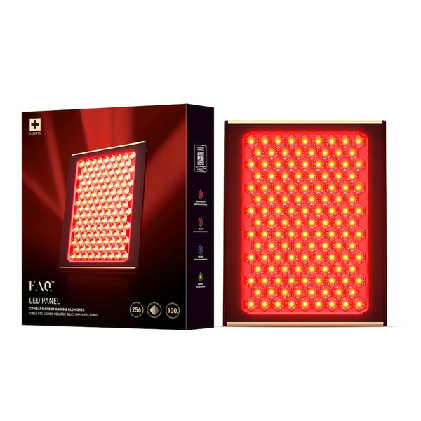  Faq Swiss Faq™ Led Panel - Wielokolorowe + Głęboka Bliska Podczerwień Do Twarzy I Ciała Kremy Przeciwzmarszczkowe 1 Ct 