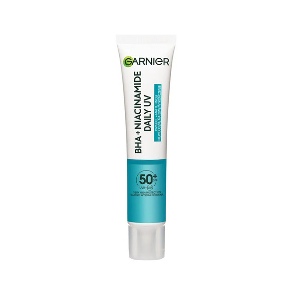  Garnier Garnier Pure Active Bha + Niacynamid Fluid Przeciw Niedoskonałościom Z Filtrem Spf50+, 40 Ml Podkłady 