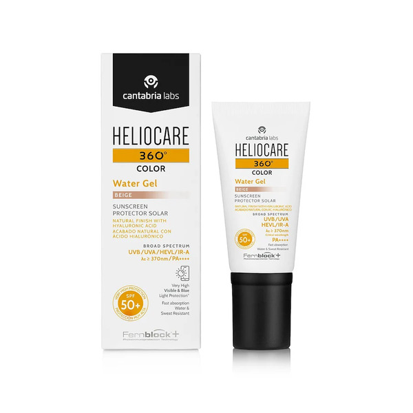  Heliocare 360º Color Water Gel Spf50+ Ochrona Przeciwsłoneczna 50 Ml 
