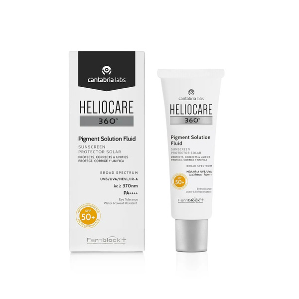  Heliocare 360º Pigment Solution Fluid Spf50 Ochrona Przeciwsłoneczna 50 Ml 