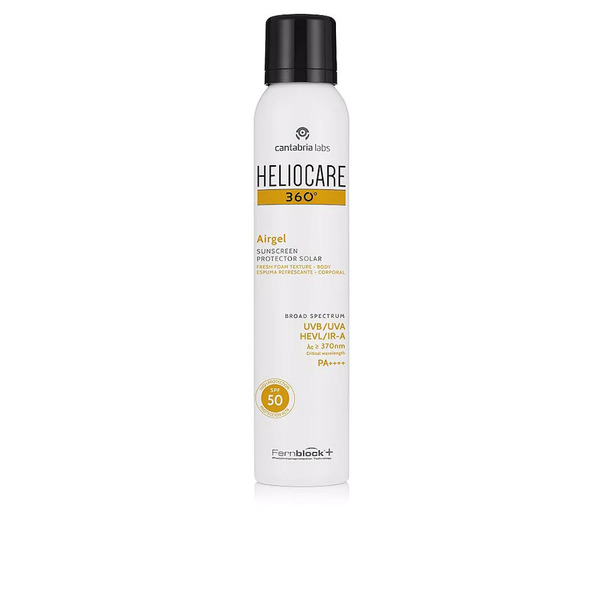  Heliocare Heliocare 360° Przeciwsłoneczna Odświeżająca Pianka Do Ciała Spf50 Ochrona Przeciwsłoneczna 200 Ml 