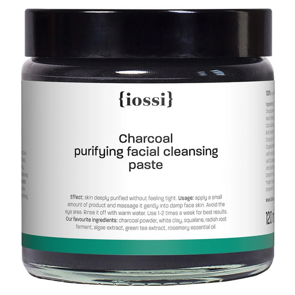  Iossi Charcoal Cleansing Paste Mydła Do Twarzy 120 Ml 