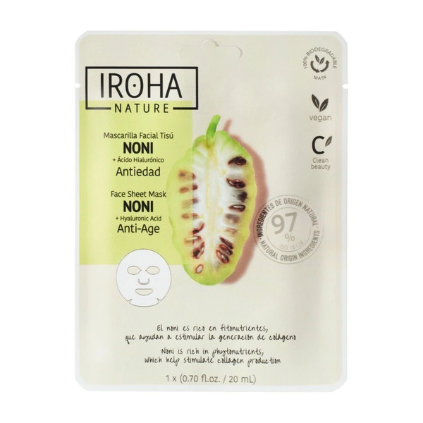  Iroha Maseczki Przeciwzmarszczkowe 20 Ml 
