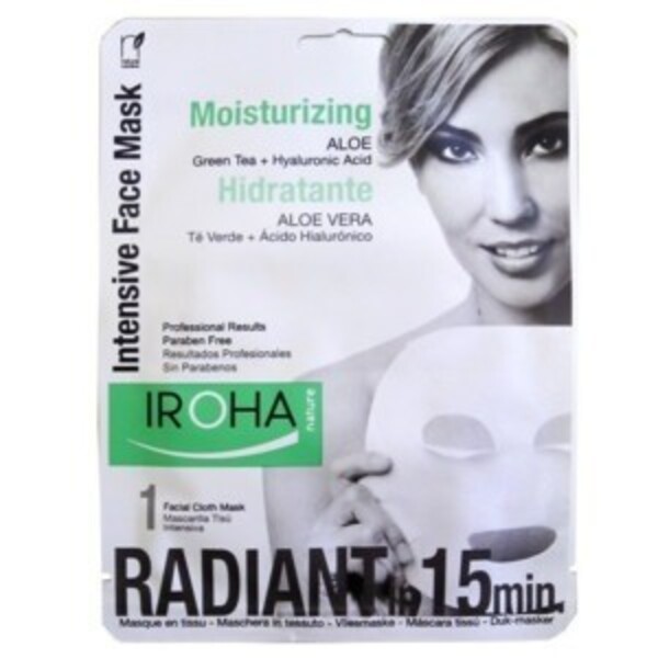  Iroha Moisturizing Tissue Face Mask Maseczki Nawilżające 1 Ct 