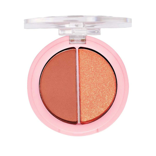  Kimchi Chic Beauty Glazed 2 Go Cienie Do Powiek 2,8 G Matte Orange+orange Shimme Fleckstrois 