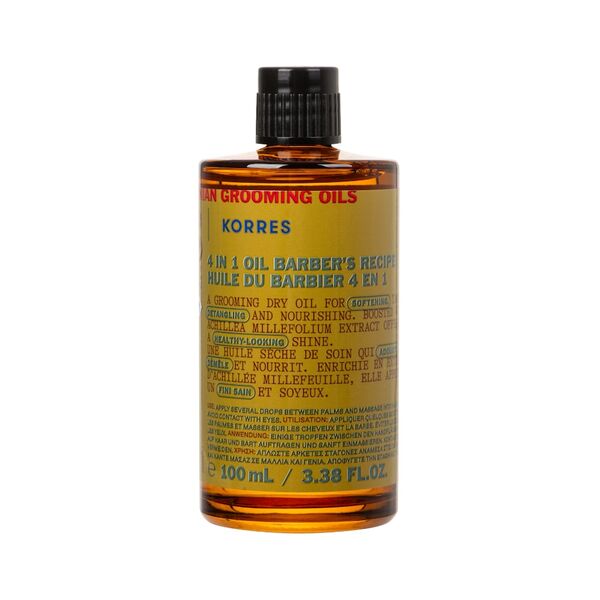  Korres Athenian Grooming Olejek Pielęgnacyjny Dla Mężczyzn Athenian Grooming 4 W 1 Olejki I Serum Do Włosów 100 Ml Męskie 