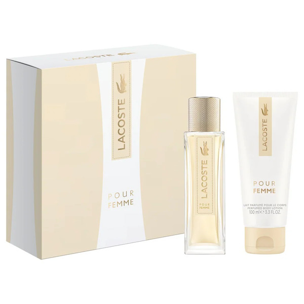  Lacoste Lacoste Pour Femme Set Żele Pod Prysznic 1 Ct Damski 
