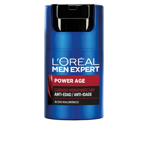  L´oréal Men Expert Krem Przeciwstarzeniowy Z Kwasem Hialuronowym Men Expert Power Age Pielęgnacja Twarzy 50 Ml Męskie 