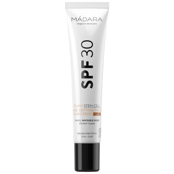  Madara Plant Stem Cell Przeciwstarzeniowy Filtr Do Twarzy Spf30 Z roślinnymi Komórkami Macierzystymi Ochrona Przeciwsłoneczna 40 Ml 