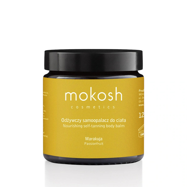  Mokosh Odżywczy Samoopalacz Do Ciała Marakuja Samoopalacze 120 Ml 