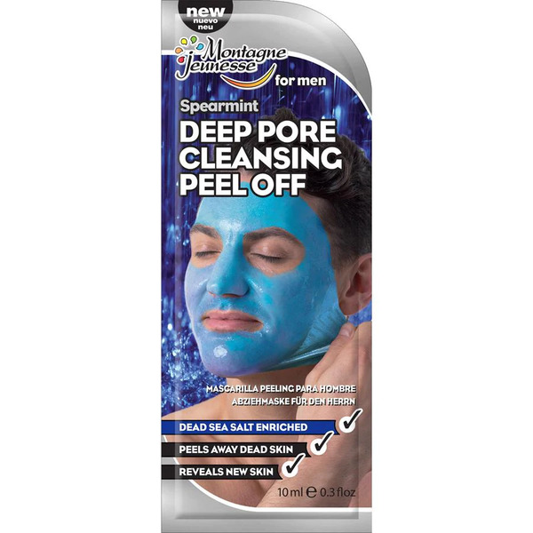  Montagne Jeunesse Dla Mężczyzn Deep Pore Cleansing Peel Of Masque Maseczki Oczyszczające 10 Ml Męskie 