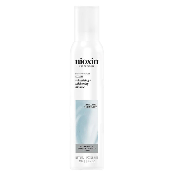  Nioxin Nioxin Density Defend Styling Volumizing + Thickening Mousse, Pogrubiający Mus Do Układania Włosów, 200 Ml Pianki Do Włosów 