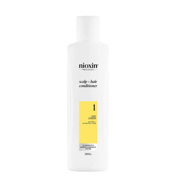  Nioxin Nioxin System 1 Odżywka Scalp Therapy Do Włosów Naturalnych, Lekko Przerzedzonych, 300 Ml Odżywki Do Włosów 