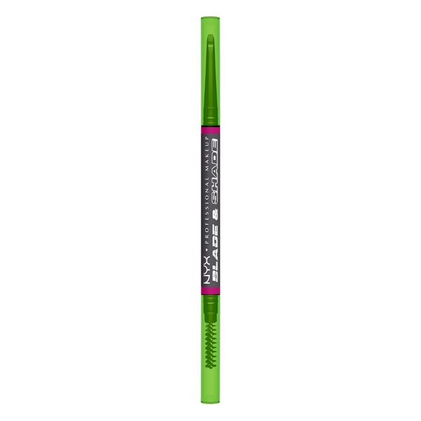  Nyx Professional Makeup Blade & Shade, Nano-precyzyjna, Dwustronna Kredka Do Brwi Kredka Do Brwi 06 G Grey 