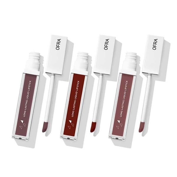  Ofra Cosmetics Lip Set Zestawy Do Makijażu Ust 1 Ct Amsterdam, Milan, Mocha 