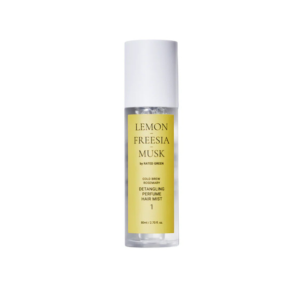  Rated Green Rated Green Perfumowana Mgiełka Do Włosów Ułatwiająca Rozczesywanie Lemon-freesia-musk 80ml Spraye Na Odrosty Damski 