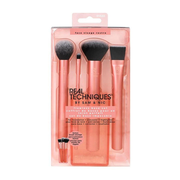  Real Techniques Base Flawless Base Set Zestawy Pędzli Do Makijażu 1 Ct 
