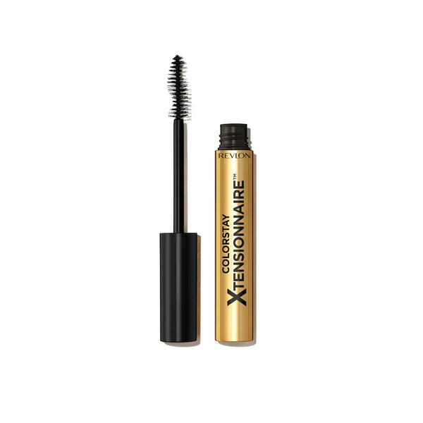  Revlon Revlon Wydłużający Tusz Do Rzęs Colorstay Xtensionnaire, Nasycony Witaminą B5, Utrzymuje Się Do 24 Godzin, 201 Blackest Black Tusze Do Rzęs 8,3 G 
