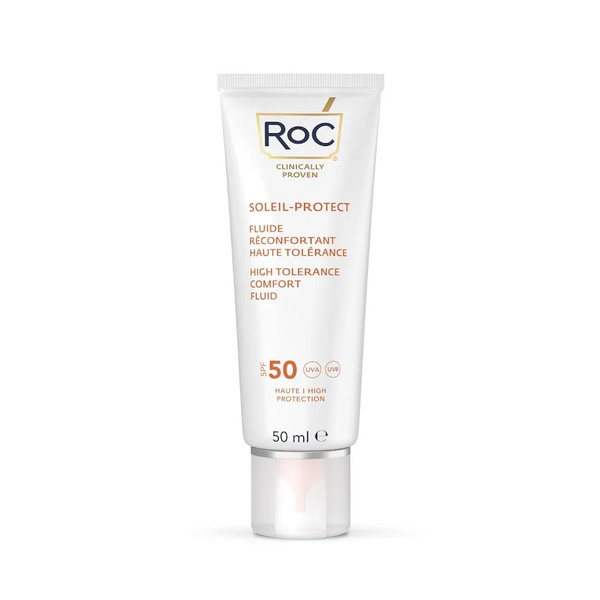  Roc Soleil-protect High Tolerance Comfort Fluid Spf 50 Ochrona Przeciwsłoneczna 50 Ml 