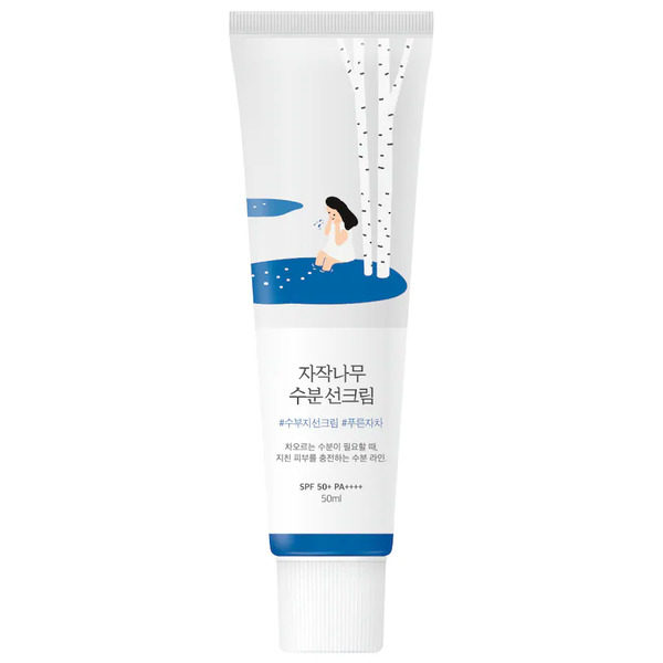  Round Lab Round Lab Birch Juice Moisturizing Sunscreen 50ml Ochrona Przeciwsłoneczna 