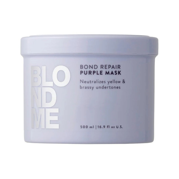  Schwarzkopf Professional Blondme Bond Repair Maska Neutralizująca (fioletowa) Maski Do Włosów 500 Ml 