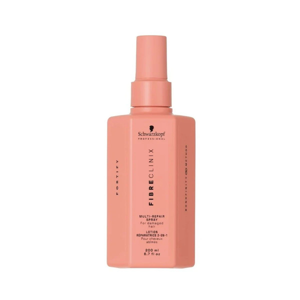  Schwarzkopf Professional Fibre Clinix Fortify Wielofunkcyjny Spray Wzmacniający Olejki I Serum Do Włosów 200 Ml 