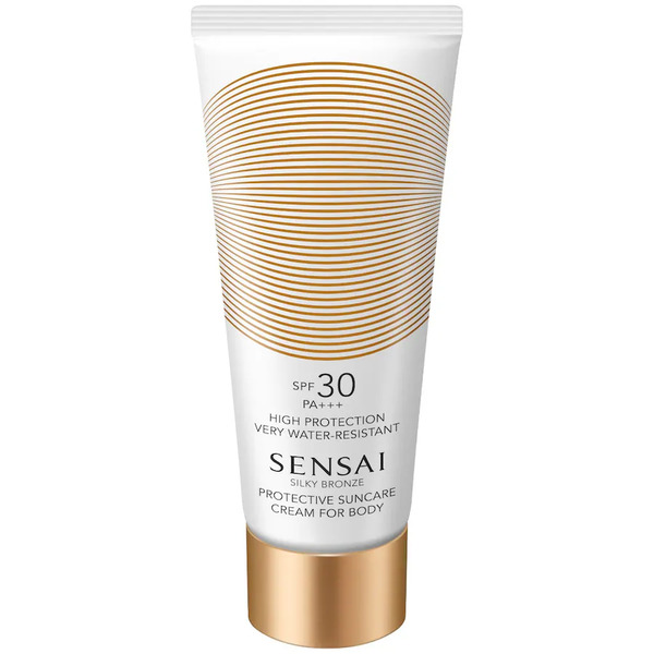  Sensai Sensai Silky Bronze Sensai Silky Bronze Protective Suncare Cream For Body Spf 30 Ochrona Przeciwsłoneczna 150 Ml 