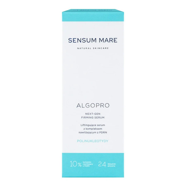  Sensum Mare Algopro Liftingujące Serum Z 10% Kompleksem Nawilżającym Z Pdrn Serum Przeciwzmarszczkowe 30 Ml 