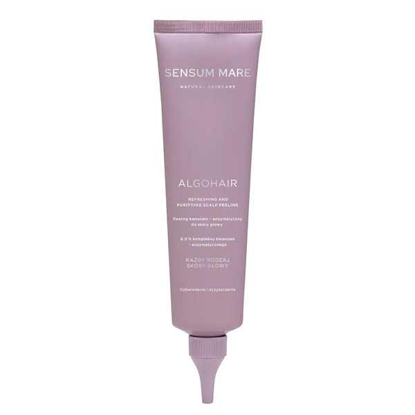  Sensum Mare Peeling Kwasowo - Enzymatyczny Do Każdego Rodzaju Skóry Głowy Algohair Wosk Do Włosów 150 Ml 