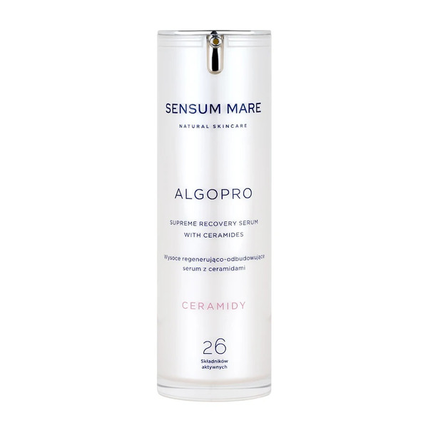  Sensum Mare Wysoce Regenerująco-odbudowujące Serum Z 5% Kompleksem Ceramidów - 26 Składników Aktywnych Serum Nawilżające 30 Ml 