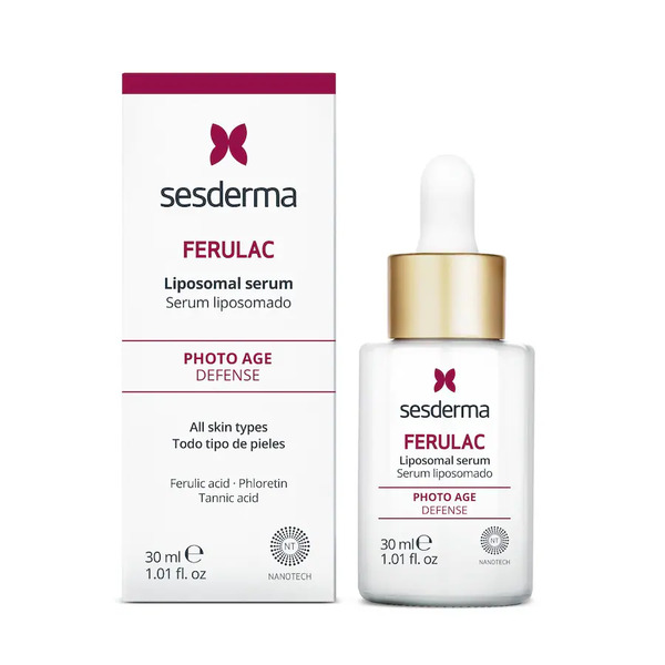  Sesderma Sesderma Ferulac Liposomowe Serum Antyoksydacyjne Z Kwasem Ferulowym Kremy Przeciwzmarszczkowe 30 Ml 