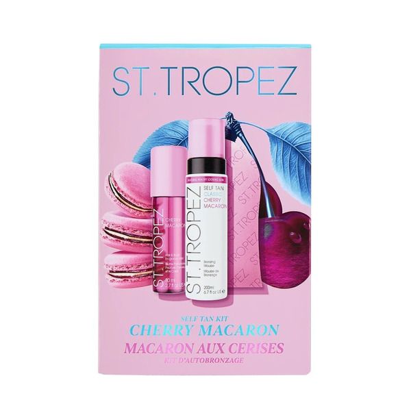  St.tropez Kompletny Zestaw Do Opalania CiaŁa O Zapachu WiŚniowych Makaroników Zestawy Do Opalania 1 Ct Damski 