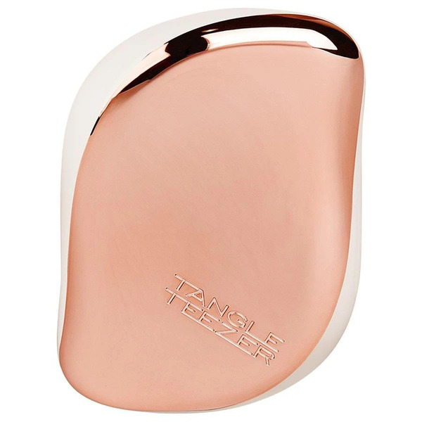  Tangle Teezer Compact Styler Compact Styler Detangling Hairbrush Rose Gold Ivory Detangler 1 Ct Nude 
