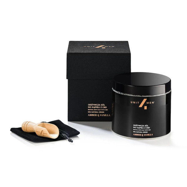  Unit4men Bath Set Amber&vanilla Kąpiel 1 Ct 