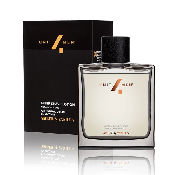  Unit4men Woda Po Goleniu Amber&vanilla Golenie 100 Ml 