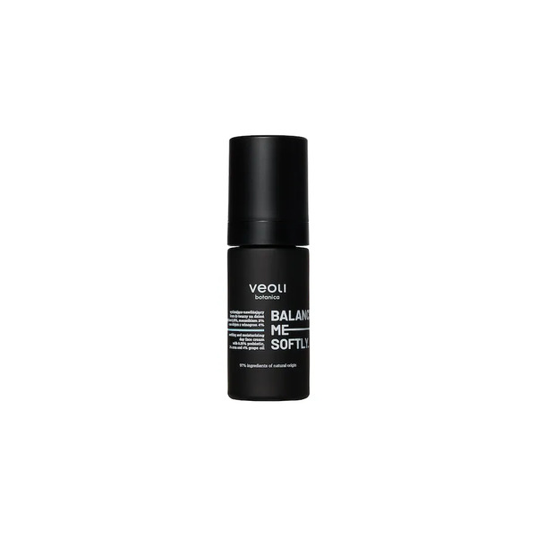  Veoli Botanica Balance Me Softly Wyciszająco- Nawilżający Krem Do Twarzy Na Dzień Z Prebiotykiem 0,25%, Mocznikiem 2%, Oraz Olejem Z Winogron 4% Kremy Na Dzień 30 Ml 