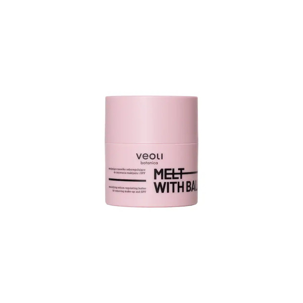  Veoli Botanica Melt With Balance Emulgujące Masełko Seboregulujące Do Zmywania Makijażu I Spf Do Skóry Z Niedoskonałościami Demakijaż Oczu 40 G 