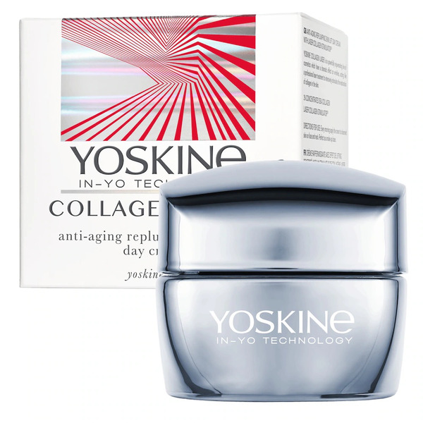  Yoskine Yoskine Collagen Laser., Wypełniająco-liftingujący Krem O Wzmocnionej Sile Działania Z Laserowym Stymulatorem Kolagen Na Dzień, 50 Ml Kremy Na Dzień Damski 