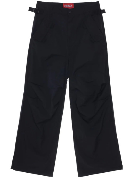  032c Hyperbole Cotton-blend Cargo Trousers - Black 